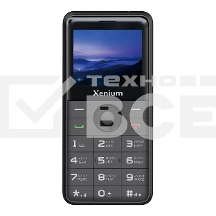 Мобильный телефон Xenium X700 черный