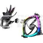 Вентилятор для корпуса Montech RX120 Reverse ARGb 120х120x25 черный 4-pin 27дБ (RX120 PWM BLACK) Ret, фото7