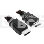 Кабель Rombica CB-ZX50B, HDMI - HDMI, 5м, черный, фото 1