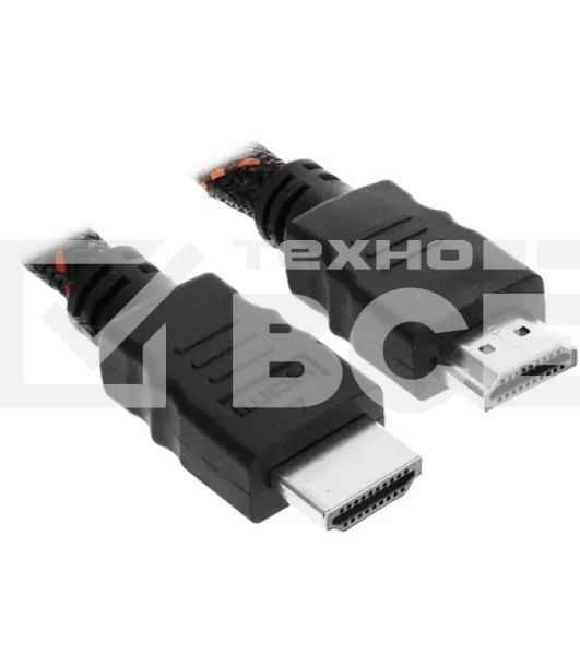 Кабель Rombica CB-ZX50B, HDMI - HDMI, 5м, черный