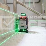 Лазерный нивелир UNI-T LM576LD 3D 16 линий, Osram зеленый свет, рабочее расстояние 30 м, фото4