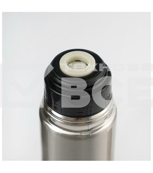 Термос Diolex DX-1000-B 1000 мл, с узкимгорлом, в чехле, нержавеющая сталь