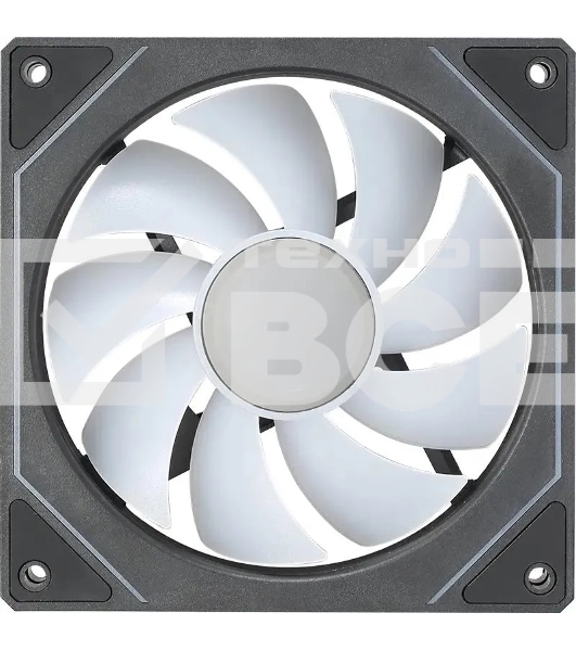 Вентилятор для корпуса Formula Floe 12BK ARPW Reverse ARGB черный, 120 мм, 1500 об/мин, 20.15 дБ, 4 pin