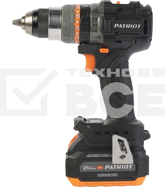 Дрель-шуруповерт аккумуляторная PATRIOT BR 224UES-h