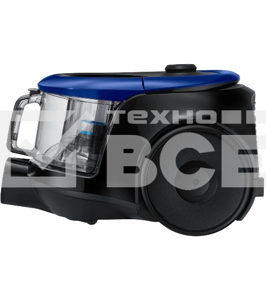 Пылесос Samsung VC18M2110SB/EV синий/черный, 380/1800 Вт, уборка сухой, пылесборник контейнер 1.5 л