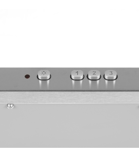 Вытяжка каминная Elikor Вента 60Н-650-К3Д серебристый, 59 см, 650 куб. м/ч, 56 дБ