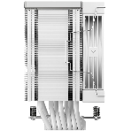 Кулер для процессора DEEPCOOL AK700 DIGITAL WH LGA1851/1700/1200/115X/AM5/AM4 (9шт/кор, TDP 260W, PWM, Fan 120mm, 7 тепл. трубок, Copper Base, белый) RET, фото7