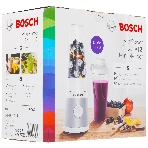 Блендер стационарный Bosch MMB2111T серебристый, 450 Вт, 1 скорость, фото5