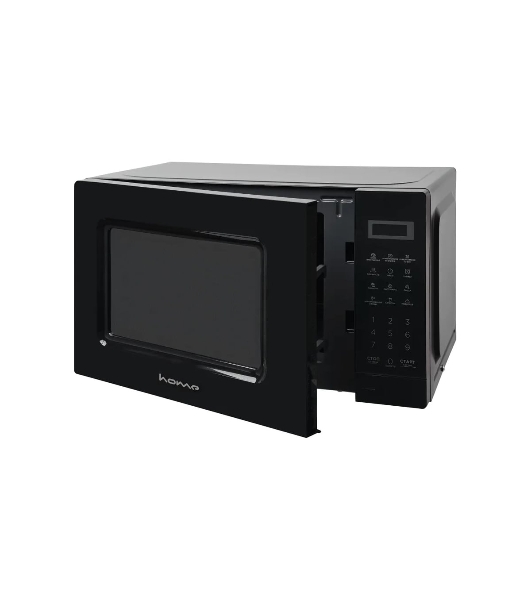 Микроволновая печь HOME HDM207BB черный, 20 л, 700 Вт, переключатели — сенсор