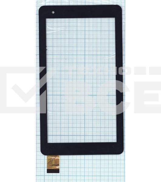 Сенсорное стекло (тачскрин) OLM-070A0933-FPC. черное