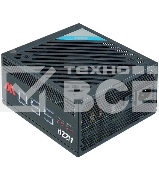 Блок питания Azza ATX 550W PSAZ-550W 80+ bronze (20+4pin) APFC 120mm fan 5xSATA RTL