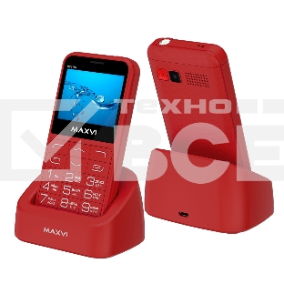 Мобильный телефон Maxvi B231ds красный