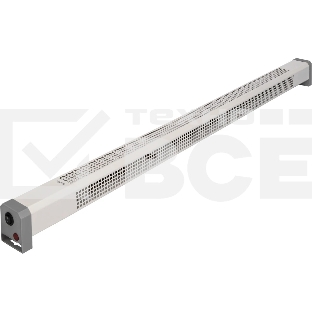 Конвектор Ballu Plinth Compact BEC/PLC-150-600 белый, 600 Вт, 8 м2, термостат