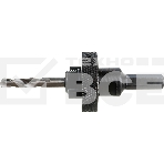 Переходник ЗУБР 29534_z01державка ЭКСПЕРТ для BiMet коронок пружинный фиксатор HEX d32-152мм, фото5