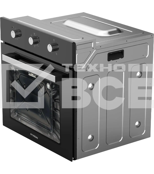 Духовой шкаф электрический Hyundai HEO 66311 BG черный