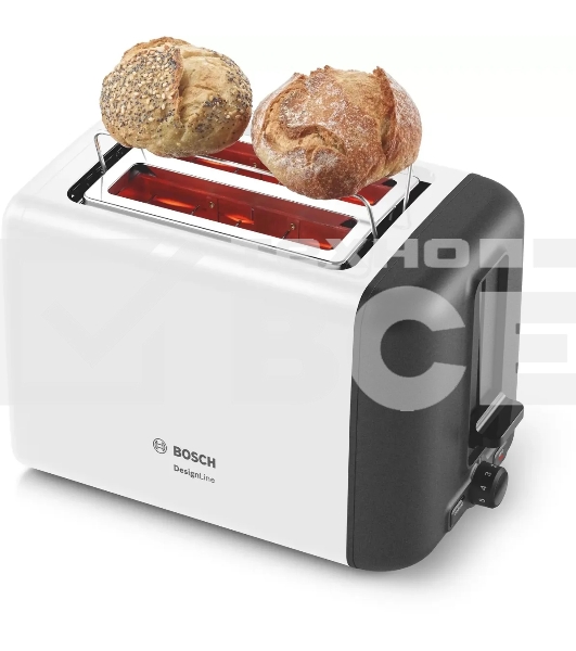 Тостер Bosch TAT3P421 970Вт белый