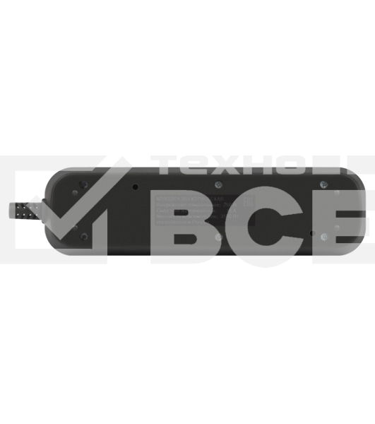Колодка удлинителя ЭРА KX-3es-B 3 розетки с заземлением с выключателем черная