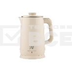 Чайник электрический Homestar HS-1006 1.8л бежевый, двойной корпус, фото4