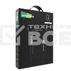 Кабель аудио MORE CHOICE (4610196409844) UK28a AUX 3.5мм Type-C 1м, черный, фото3