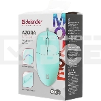 Мышь проводная Defender Azora MB-241 голубой, 1200 dpi, USB, кнопки - 3, фото2