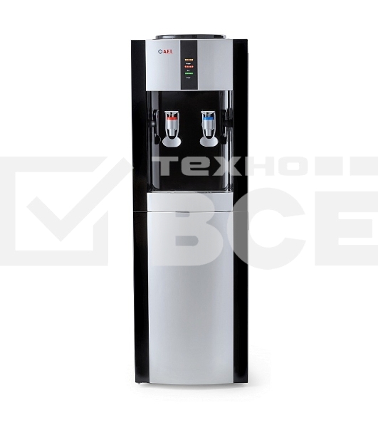 Кулер AEL LD-AEL-47 напольный электронный черный/серебристый