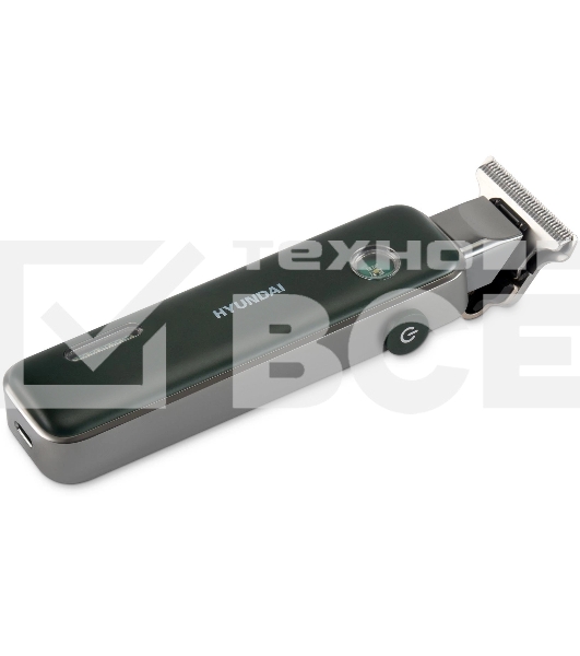 Триммер Hyundai H-HT6070 зеленый (насадок в компл:3шт)