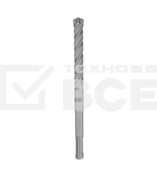 Бур по бетону Denzel цельная крестовая пластина, 12x165 мм, SDS PLUS