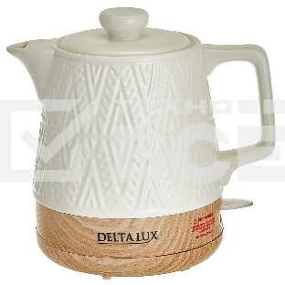 Чайник электрический DELTA LUX DE-1020 белый