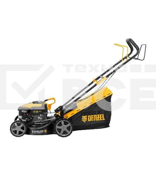 Газонокосилка бензиновая Denzel GLD-410SP-K, 150 см3, 41 см, привод, 40 л