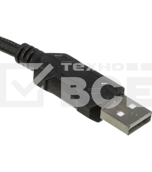 Гарнитура проводная с микрофоном A4 Bloody G525 черный 2м мониторные оголовье (G525 BLACK)