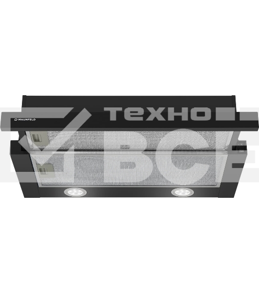 Вытяжка встраиваемая Maunfeld VS Fast 60 черный, 60 см, 850 куб. м/ч, 47 дБ