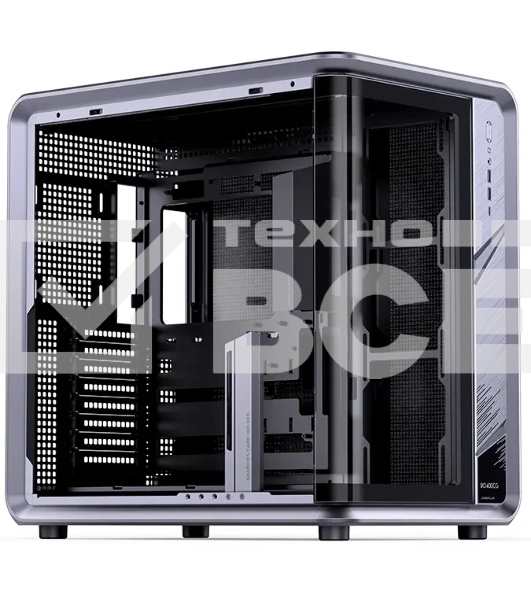 Корпус Jonsbo Jonsplus BO400CG, Midi-Tower, серый