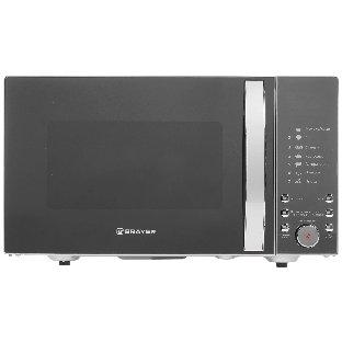 Микроволновая печь BRAYER BR2504 зеркальный, серебристый, 25 л, 900 Вт, переключатели — кнопки, поворотный механизм