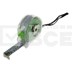 Рулетка Сибртех Кварц, прозрачный корпус, амортизатор, 5 м х 25 мм, фото2