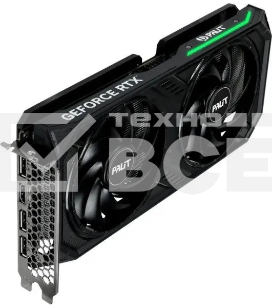 Видеокарта Palit PA-RTX4060 DUAL 8GB 8192Mb 128 GDDR6 1830/17000 HDMIx1 DPx3 HDCP Ret