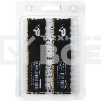 Оперативная память Patriot Signature, DDR4, 16GB (2x8 GB), 3200 MHz, CL22, радиатор, чёрный, фото3