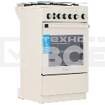 Плита газовая De Luxe 5040.40Г (кр) ЧР-013 бежевый, конфорок 4 шт, духовка 46 л, 50 см x 85 см x 50 см, фото 1