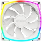 Вентилятор для корпуса MONTECH RX120 PWM белый, 120 мм, 1600 об/мин, 27 дБ, 4 pin, фото 1