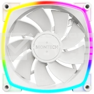 Вентилятор для корпуса MONTECH RX120 PWM белый, 120 мм, 1600 об/мин, 27 дБ, 4 pin