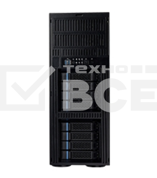 Серверный корпус SR11369H01*15639 TOWER SEVER,4U,BK CC1012,W/PSU+MINI SAS HD,12G+FAN,SINGLE+PALLET,REV.: