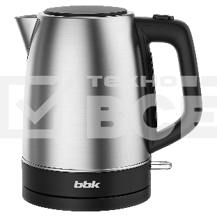 Чайник BBK EK1764S 1.7л 2200Вт черный/нержавеющая сталь