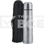 Термос Diolex DX-1000-B 1000 мл, с узкимгорлом, в чехле, нержавеющая сталь, фото8
