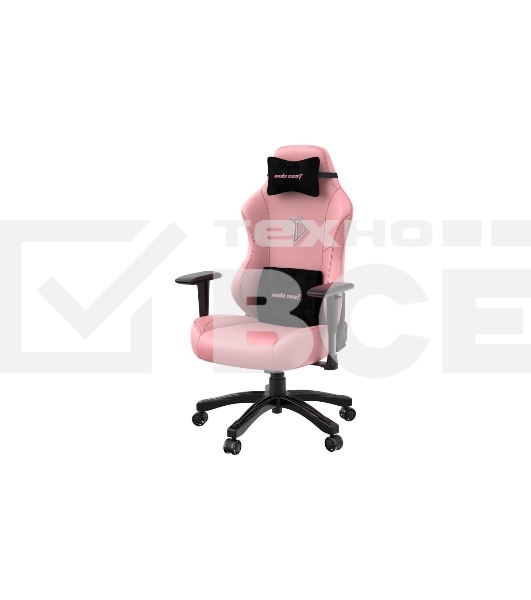 Кресло игровое Anda Seat Phantom 3, цвет розовый, размер L (90кг), материал ПВХ (модель AD18)