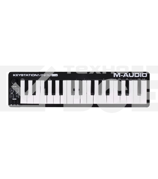 Клавиатура MIDI [KEYSTATIONMINI32M3] M-audio [Keystation Mini 32 MK3] 32 клавиши, три назначаемых кнопки, 1 контроллер вращательного типа, USB