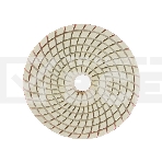 Круг PATRIOT алмазный гибкий шлифовальный АГШК Ø100 мм P400 - вод.охл., фото 1