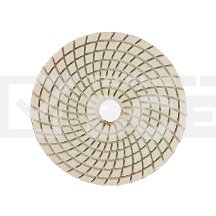 Круг PATRIOT алмазный гибкий шлифовальный АГШК Ø100 мм P400 - вод.охл.