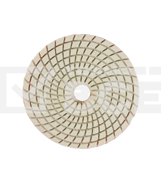 Круг PATRIOT алмазный гибкий шлифовальный АГШК Ø100 мм P400 - вод.охл.