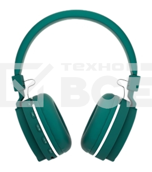 Наушники беспроводные накладные MORE CHOICE (4610196401046) HW15 Green