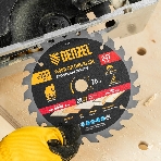 Пильный диск по дереву Denzel ф185х 20 мм, 24 зубьев 733307, фото2