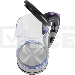 Чайник электрический Starwind SKG4045 1.8л. 1800Вт черный/серебристый корпус: стекло, фото2